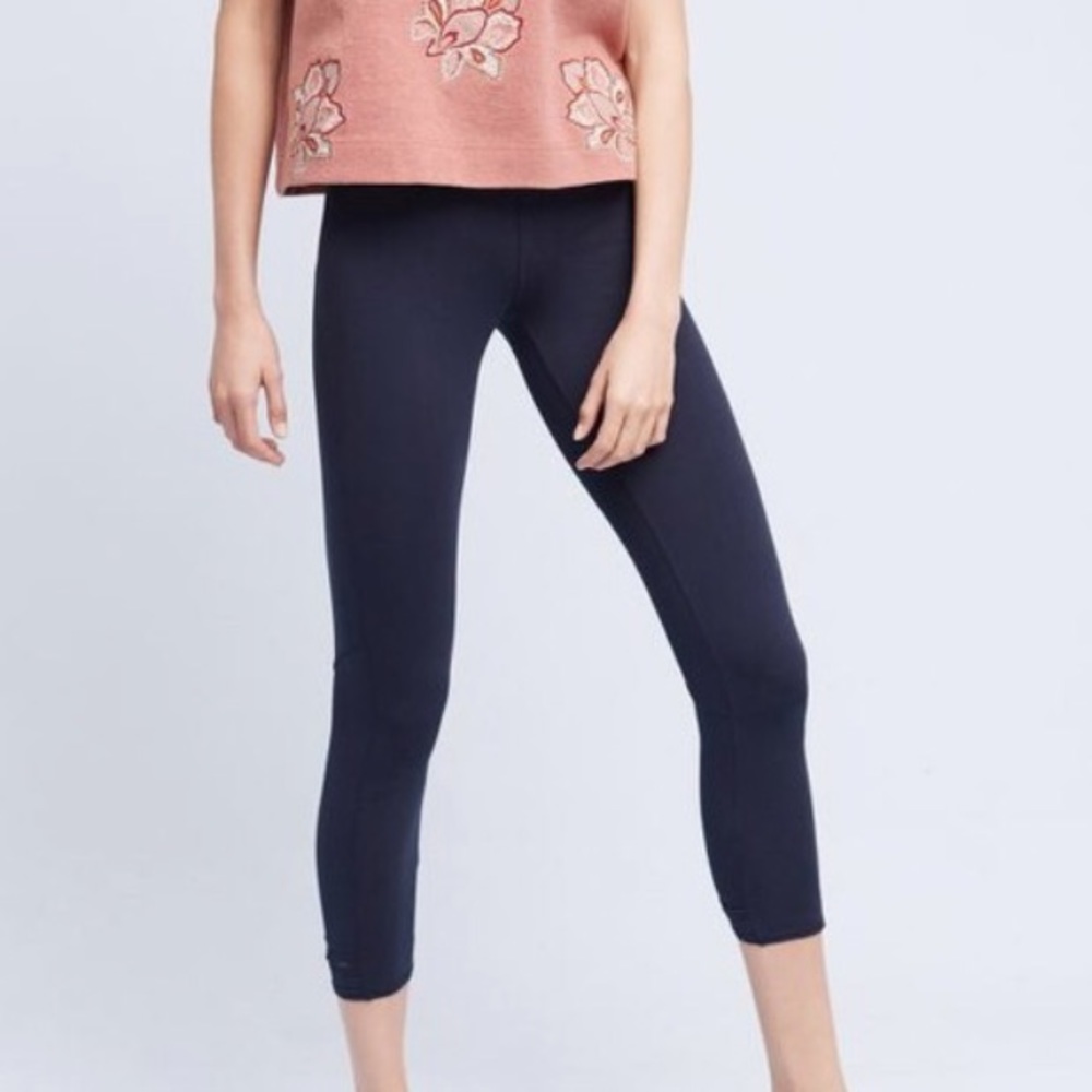 Anthropologie Keyhole Leggings